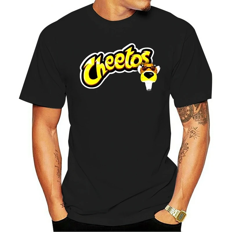 

Chester Cheetah Cheetos Chips T Shirt Tee Shirt Mens 2017 New T-Shirts Printing 2017 New Fashion Men'S Top Tee Plus Size