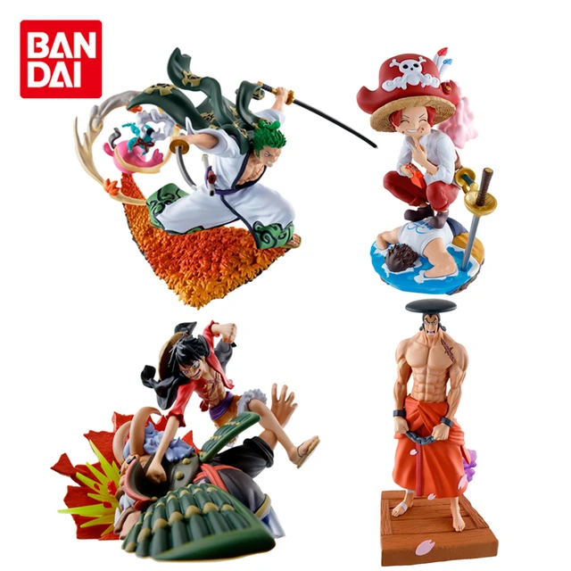 In Stock Original MegaHouse MEGA CAT PROJECT ONE PIECE Vol 03 Luffy Kaidou  Kozuki Oden Q