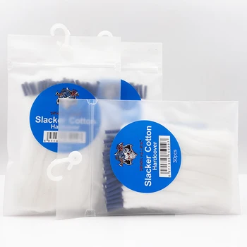 

Slacker Vape Wick Cotton Hardcover Prebuilt Organic Bacon Cotton for Tobacco Cigarette Rta RDA RBA RDTA Atomizer