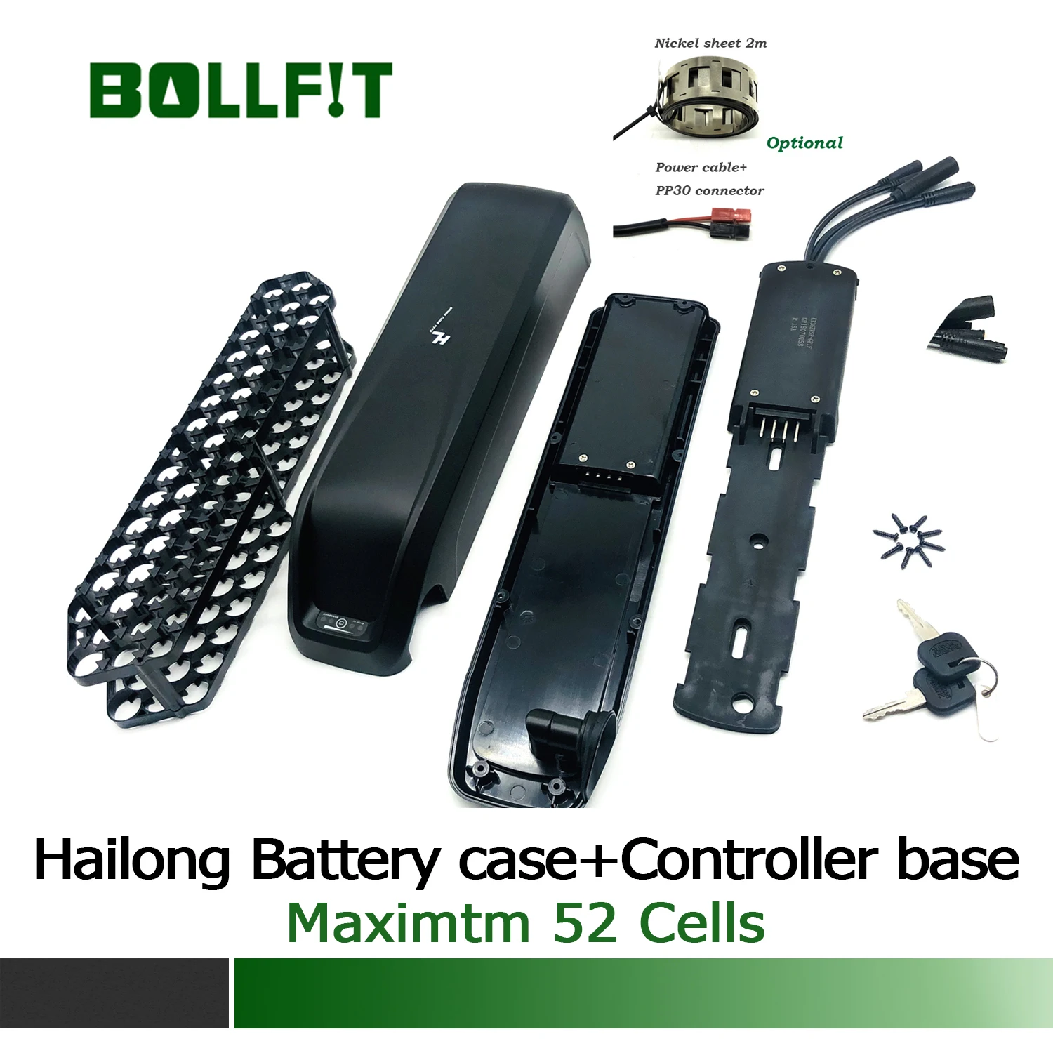 Bollfit 36v48v Electric Bike Battery Case Controller Base Ebike Shanshan Battery Box Electric
