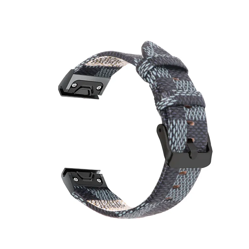Color7 Ремешок для Garmin Fenix 5X/Fenix 3/Fenix 5/Fenix 5S ремешок для часов Quick Release для часов Garmin Fenix 6X/Fenix 6 S/Fenix 6 - Цвет: Color7
