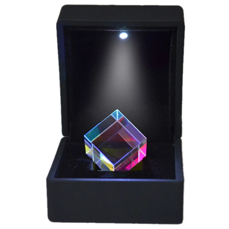 

EASY-Optical Glass Prism Rgb Dispersion Prism Physics Light Spectrum Educational Model Outdoor Take Pictures Camera Filter Photo