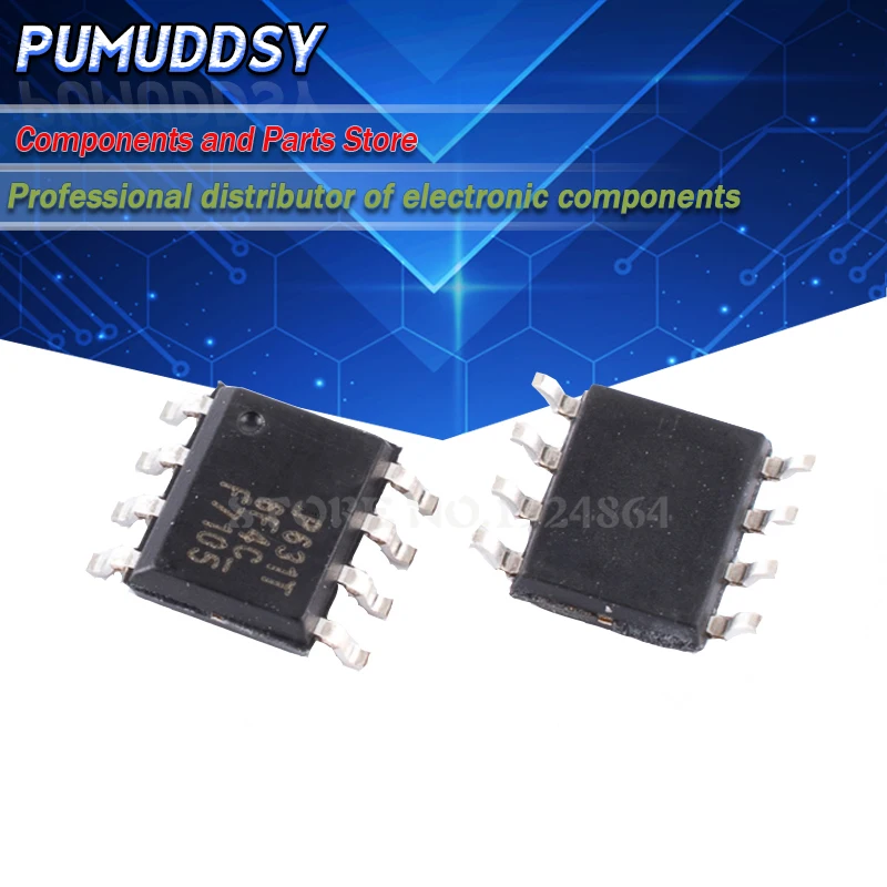 10 шт. IRF7105TRPBF SOP8 IRF7105TR SOP IRF7105 F7105 SMD хорошее качество IC | Электронные компоненты и