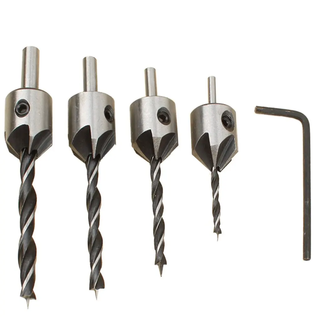 Countersink Drill Bits Set Woodworking 