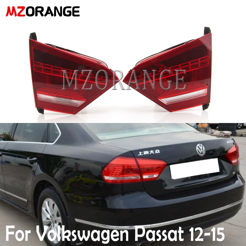 

MZORANGE Rear Tail Light Lamp Car-Styling inner left right side For Passat 12-15