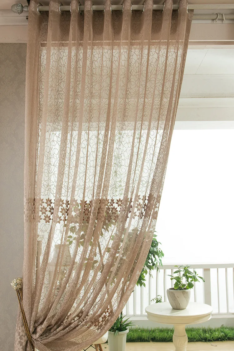 Byetee шторы для гостиной шторы для спальни прозрачный тюль Кортина для кухонных окон