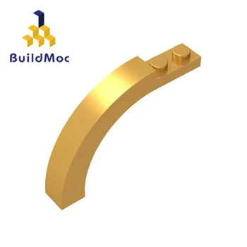 

BuildMOC 15967 Brick Arch 1 x 6 x 3 1/3 Curved Top For Building Blocks Parts DIY Educational Tech Parts Toys