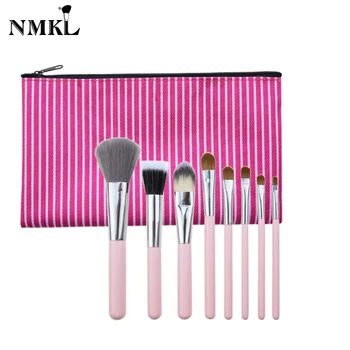 

NMKL 8pcs Makeup Brushes Set Eyeshadow Brush Foundation Brush Trimming Brush Makeup Brush Blush Brush Eyebrow Brush with Bag