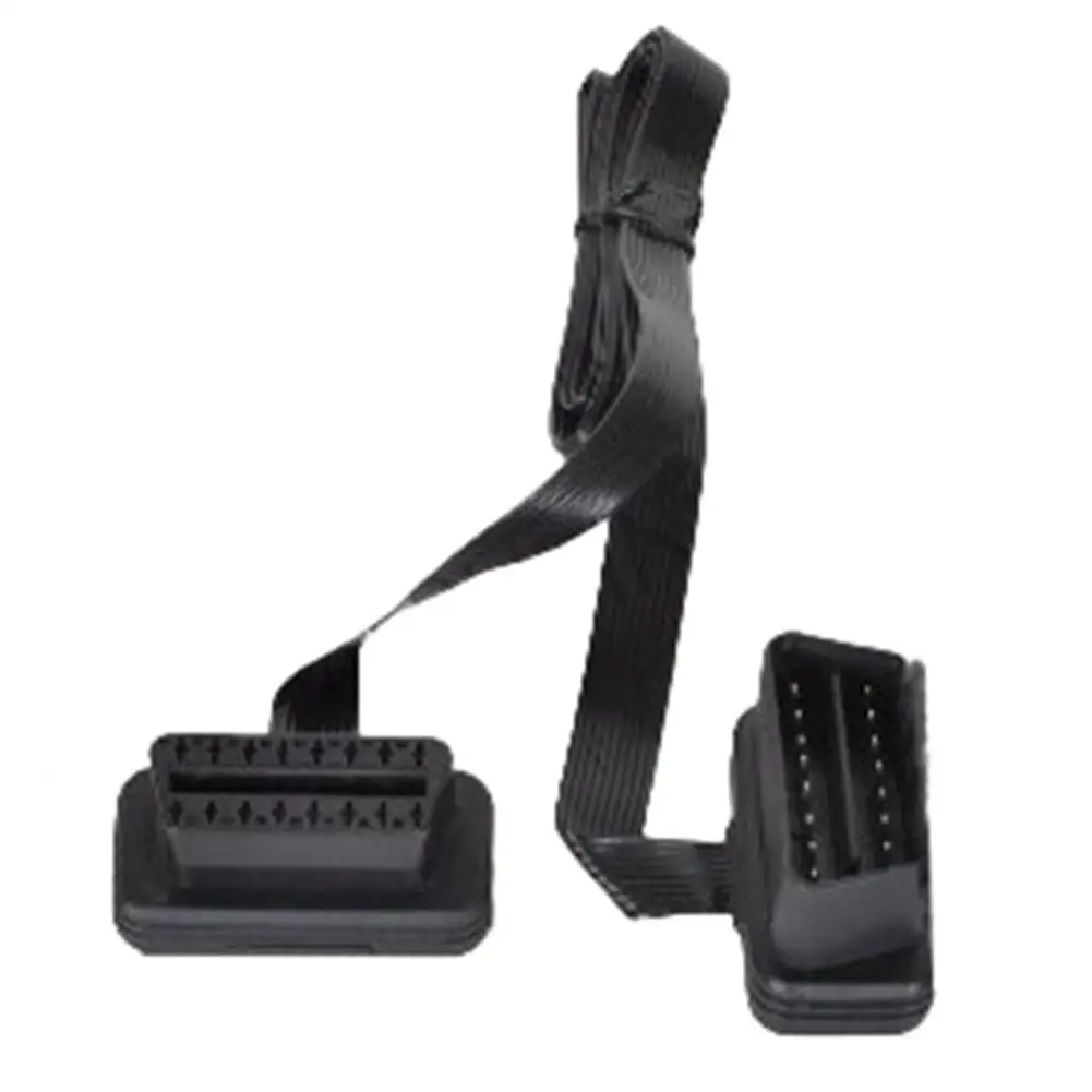 Кабель автомобильный адаптер OBD-II OBD2 16-контактный диагностический внешнего к внутреннему диагностический кабель-удлинитель для 16-контактный диагностический разъем из АБС-пластика