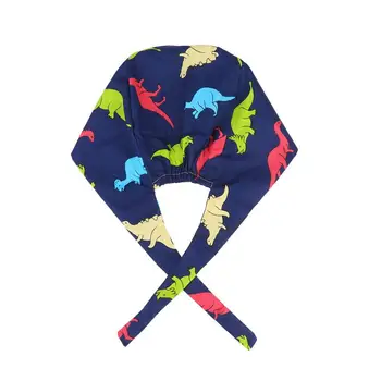 

1pcs Adjustable Surgical Strappy Hat Cotton Doctor Nurse Cap Reusable Working Caps