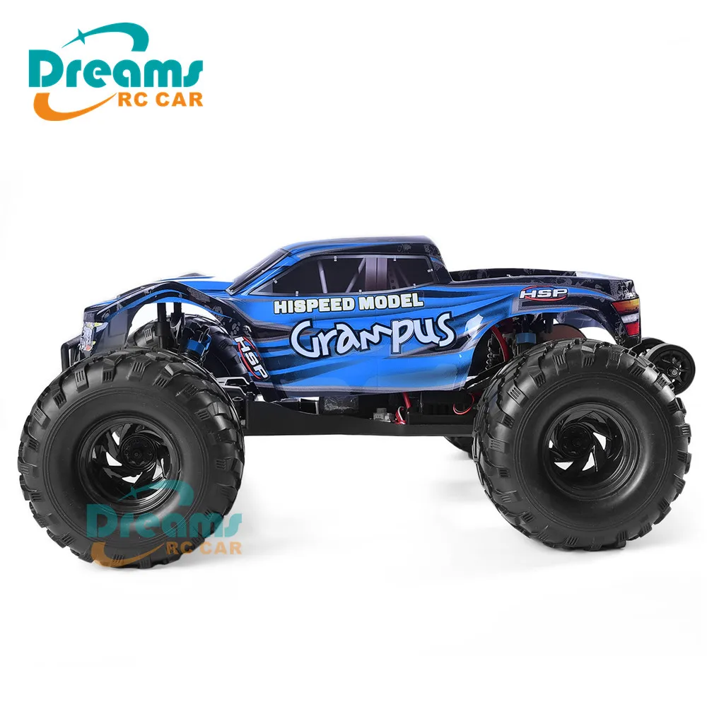 US $185.10 Hsp Rc Car 110 Scale Off Road Monster Truck 94601pro Electric Power Brushless Motor Lipo Battery High Speed Hobby Vehicle Toys