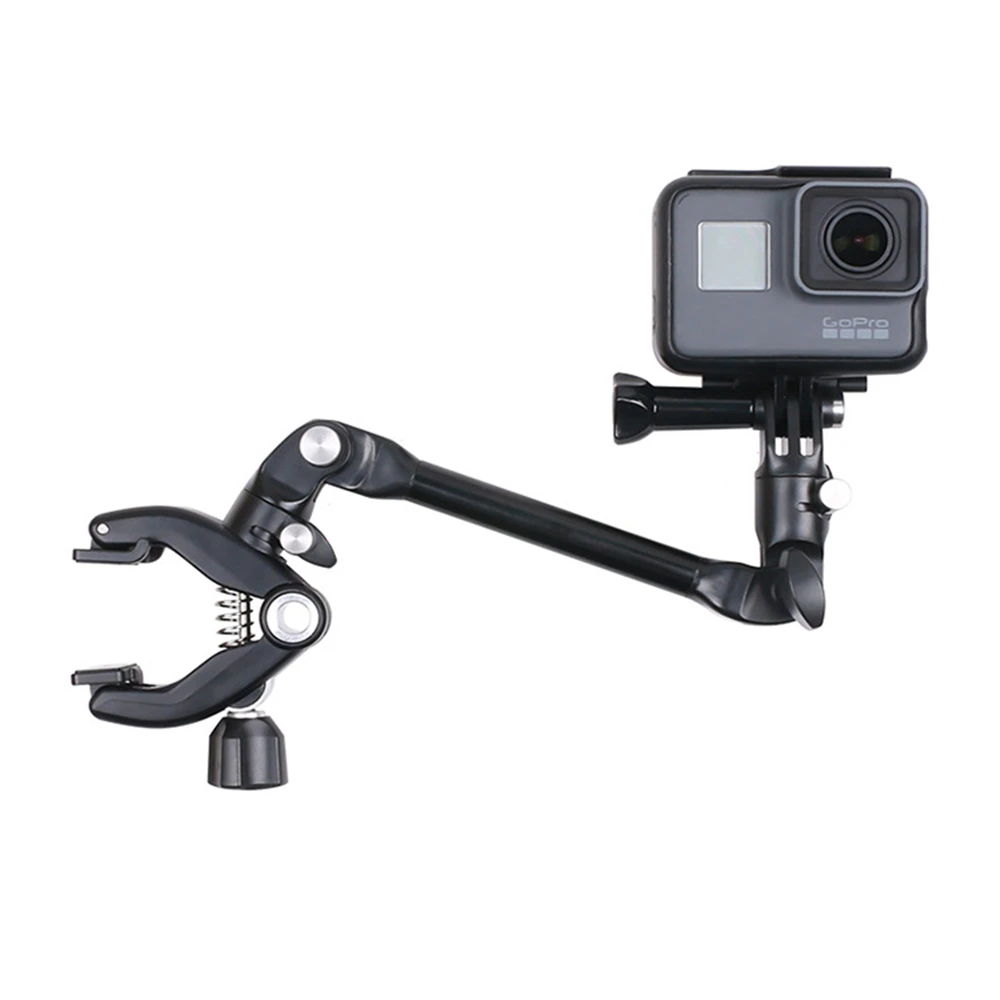 Adjustment Guitar Drum Bracket Holder 360 Rotation Music Clip Accessories The Jam For GoPro/XIaoyi/SJCAM/AEE Sports Camera Stand