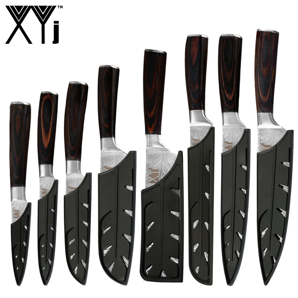 

Universal Knife Sheath Edge Guards Knife Covers BPA-Free Gentle On Stainless Damascus Steel Kitchen Knife Blades Long-Lasting