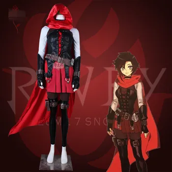 

2020 New Anime Season 7 Ruby Rose Cosplay Costume For Christmas Women Uniform Suits