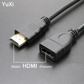 

YuXi HD Video Cable HDMI Extension Cable male to female HDMI 4K 3D 1.4v HDMI Extended Cable for HD TV LCD Laptop PS3 Projector