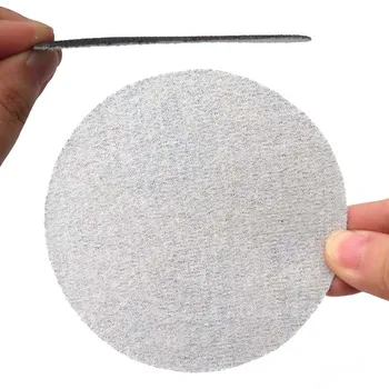 

50PCS 4inch Round Flocking Sandpaper Hook And Loop Silicon Carbide Sanding Discs