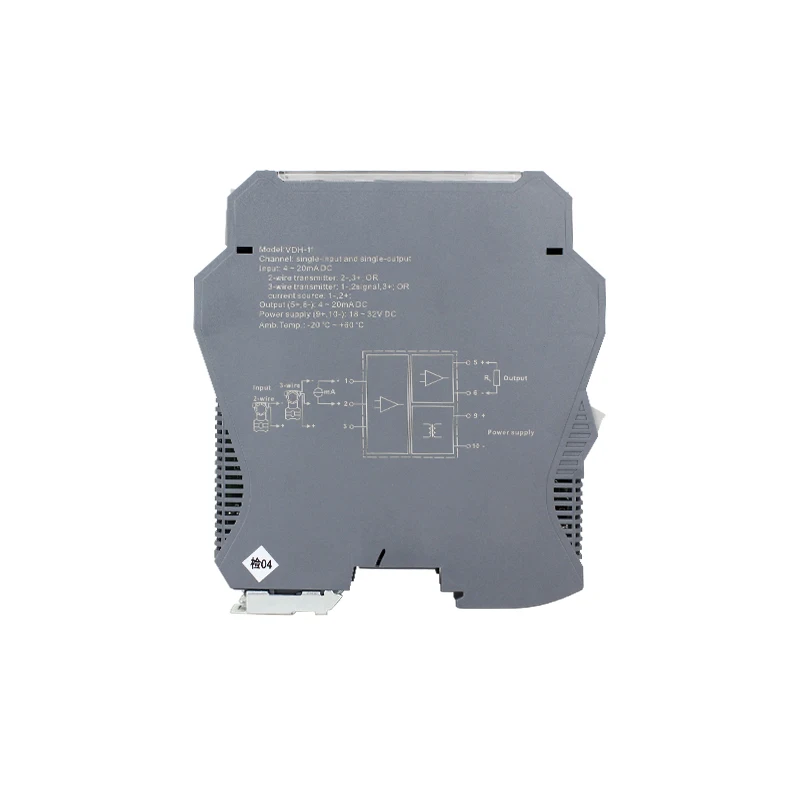 JIXUN GLk Series Intelligent Signal Isolator 0-20mA Input Signal Converter Distribution Isolator with 24VDC Analog 4-20mA Output