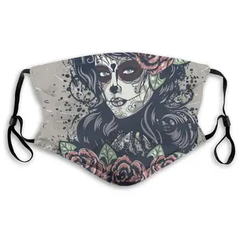 

Female Protective Mask with Gasket Disposable Water Repellent Multilayer Filter Adult Sunscreen Large Mask S