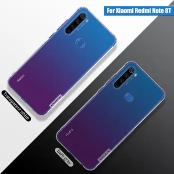 

For xiaomi redmi note 8t case Nillkin Nature Transparent Clear Soft silicon TPU cover redmi note 8t global version case cover