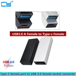 Convertidor de enchufe hembra USB 3,1 tipo C a USB 3,0, adaptador de carga de sincronización de datos, conector USB-C a USB 3,0