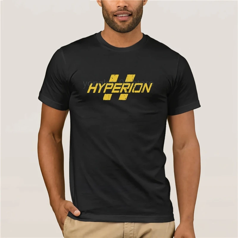 

Men's 2020 Fashion Style T-Shirt Hyperion Borderlands T Shirts for Men Team Weapon Game Hipster 100 %Cotton Short Sleeve