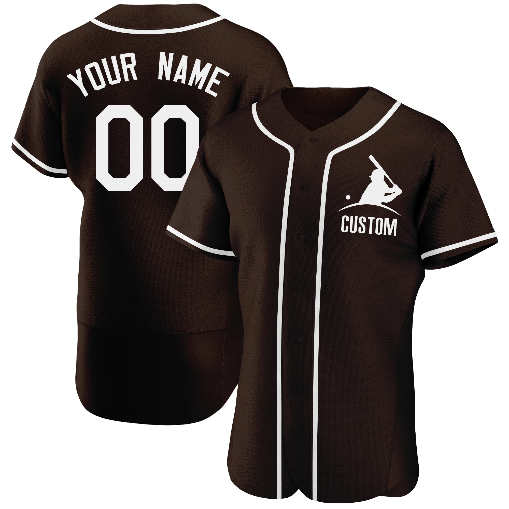 Embroidery Baseball Jerseys Sports Fan Mesh Stitched Team Name Number Sewing Softball Game Training for Men/Youth