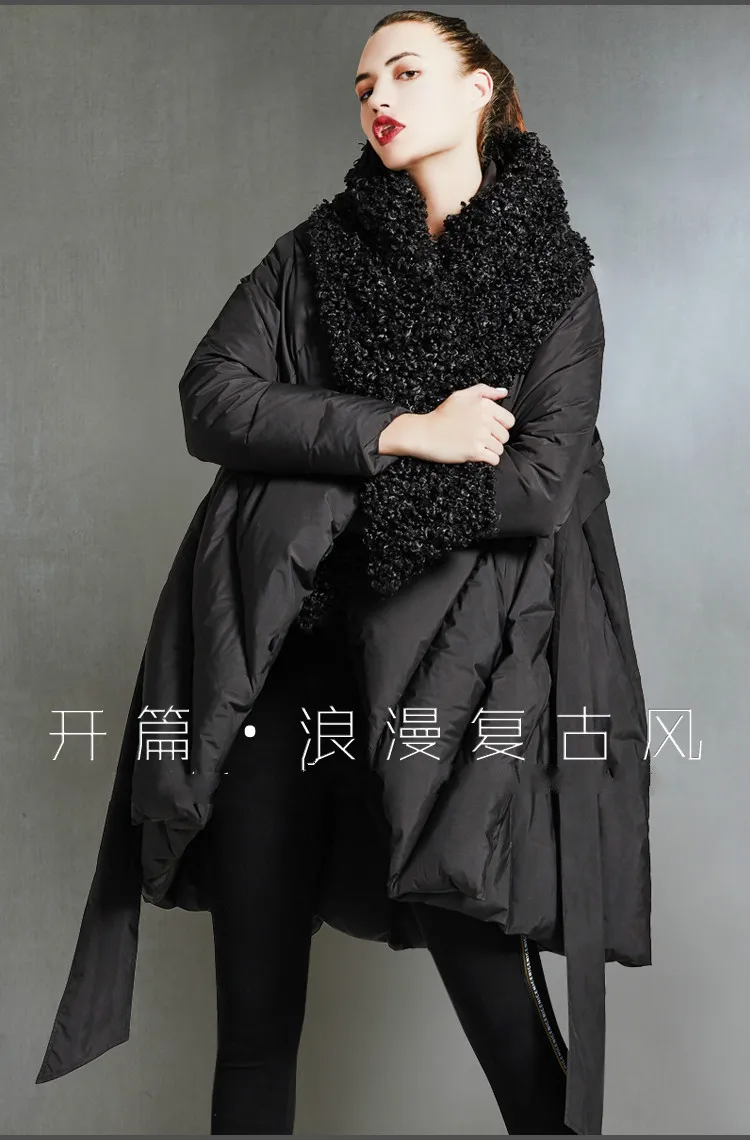 Зимнее пальто Женская белая пуховая куртка Женская пуховая куртка Корейская Большая Меховая куртка с меховым воротником теплая парка DZ1107001 YY1648