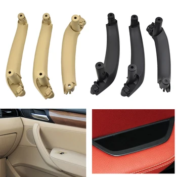 

High quality Car ABS Interior Door Handle Door Panel Pull Trim Cover For BMW X3 X4 F25 F26 2010-2017 Black Beige Left/Right