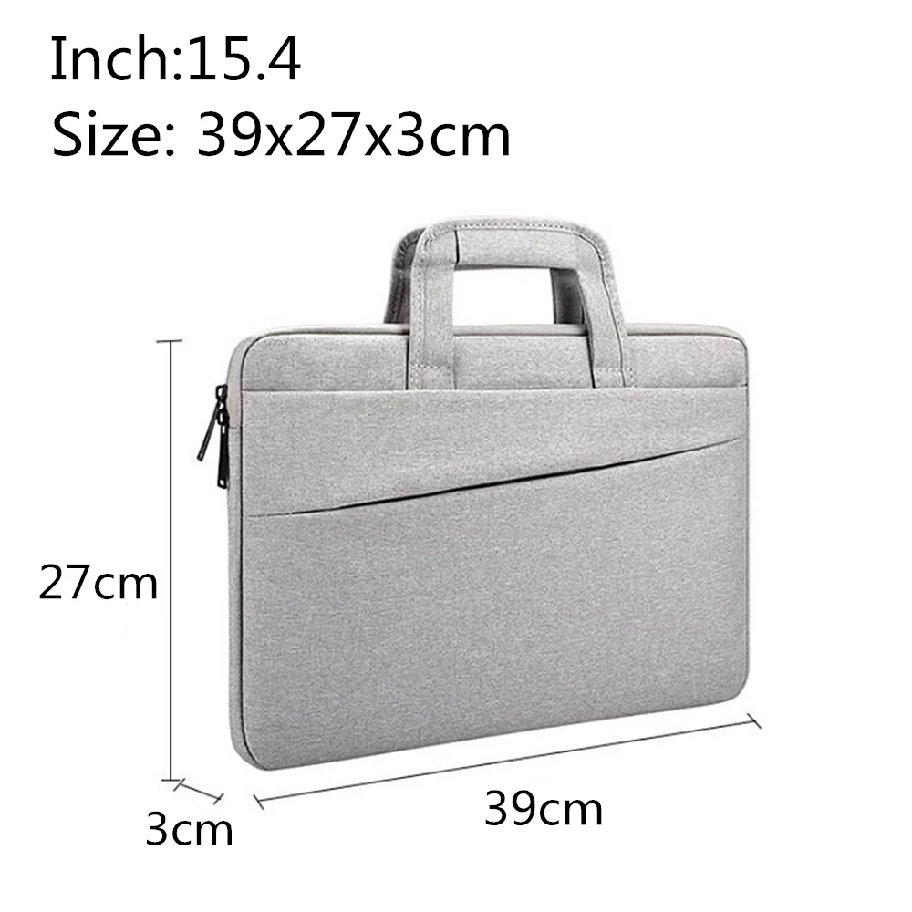 Сумка для ноутбука, защитный рукав для 13,3, 14,1, 15,4, 15,6 дюймов, Macbook Air Pro, для Apple, сумка-вкладыш, ноутбук, деловой портфель