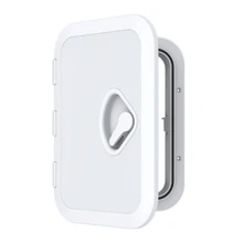 270x375 мм пластины морской доступа с защитой от ультрафиолета и яхты, аксессуары для велосипедов, Портативный Обзорный люк квадратное покрывало палуба лодки из АБС-пластика