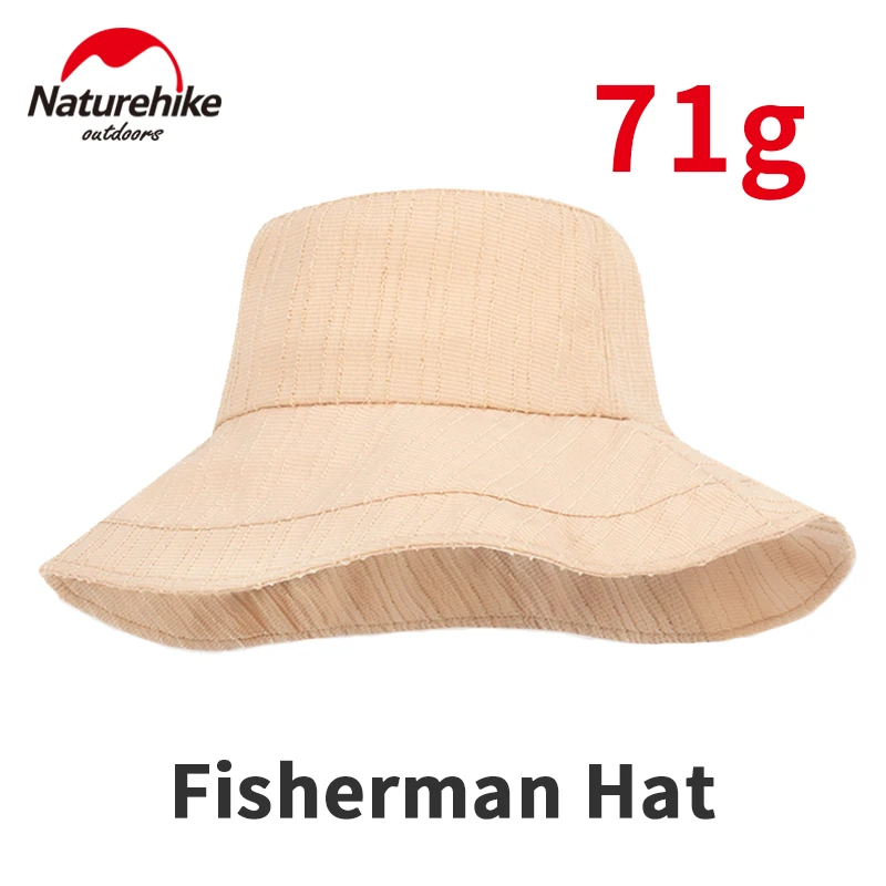 Naturehike Outdoor Fishing Sun Protection Hat Climbing Hiking Travel Beach Women Fashion Summer Leisure Portable Fisherman Cap