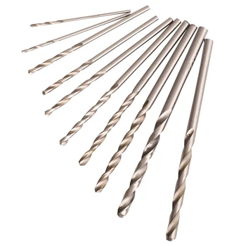 

10pcs twist drill bits set with drill bit case DIY tools 0.8-3.0mm