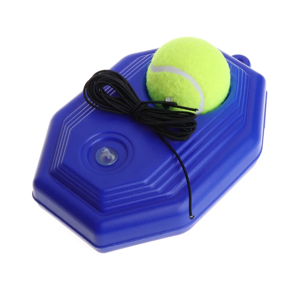 Tennis Trainer Tennis Training Ball Racket Training Practice Balls Back Base Trainer Tool String Elastic Rope Exercise