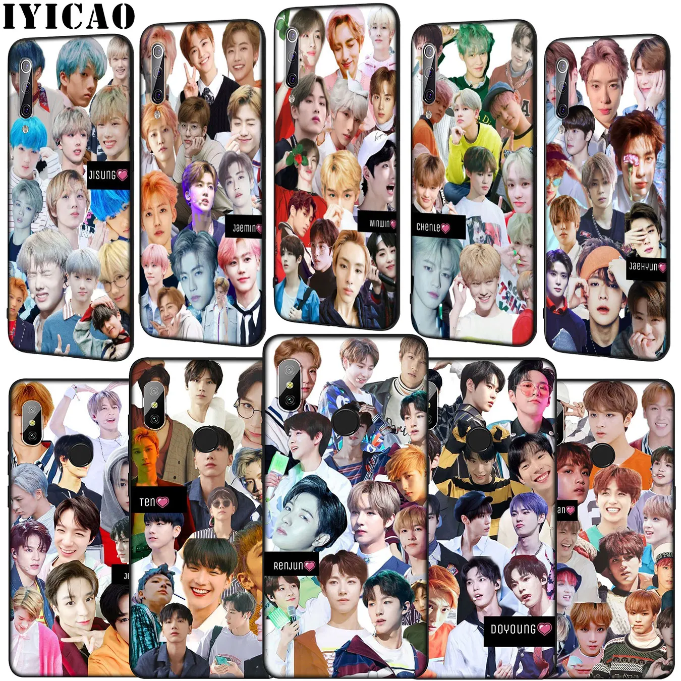 NCT 127 KPOP Soft Phone Case for Xiaomi Mi 10 9 9T A3 Pro CC9 CC9E 8 SE A2 Lite A1 6 pocophone f1 Mi10 |