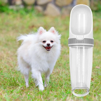 

Pet Dog Water Bottle Outdoor Travel Portable Water Dispenser Portable Dog Water Bottle With Drinking Cup ^_^