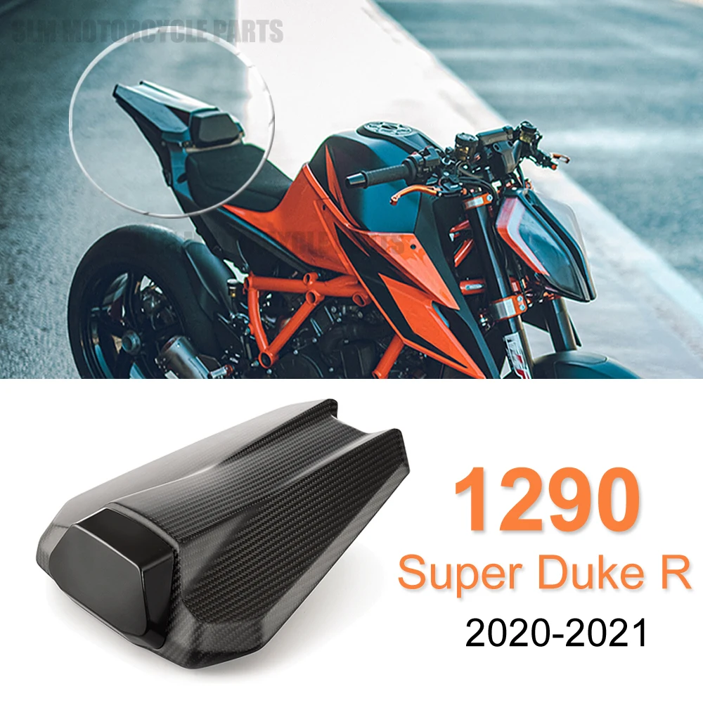 

Новинка 2020 2021 2022 для 1290 супер-Duke R чехол на сиденье мотоцикла заднего пассажирского пассажира обтекатель из углеродного волокна