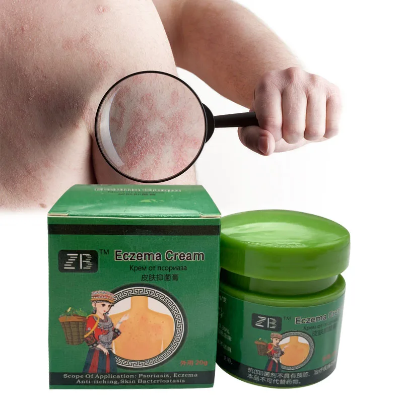 Eczema Cream Treatment Psoriasis Dermatitis Eczematoid Ointment Antibacterial Anti itching Rash Urticaria Plaster Skin Care | Красота и