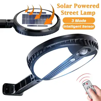 

3000mAh IP66 waterproof LED Solar Street Light Radar Motion Wall Lamp no/ with Remote Control for Villas Garden Yard and Pathway