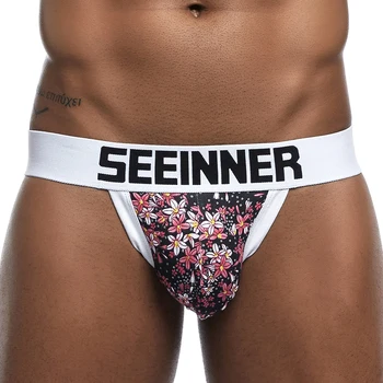 

Sexy Men Underwear Gay Jockstrap Thongs Male Cueca Tanga Ropa Interior Hombre Gay Panties Backless Thongs