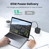 Ugreen 65W GaN Charger Quick Charge 4.0 3.0 Type C PD USB Charger with QC 4.0 3.0 Fast Charger for iPhone 12 Pro Xiaomi Laptop ► Photo 3/6