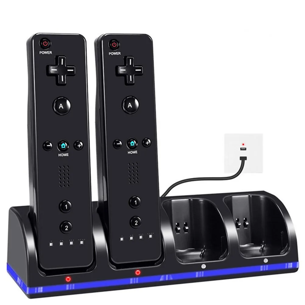 Wii Remote Charger Charging Station | Dual Charger Dock Station Wii - 4  Ports - Aliexpress