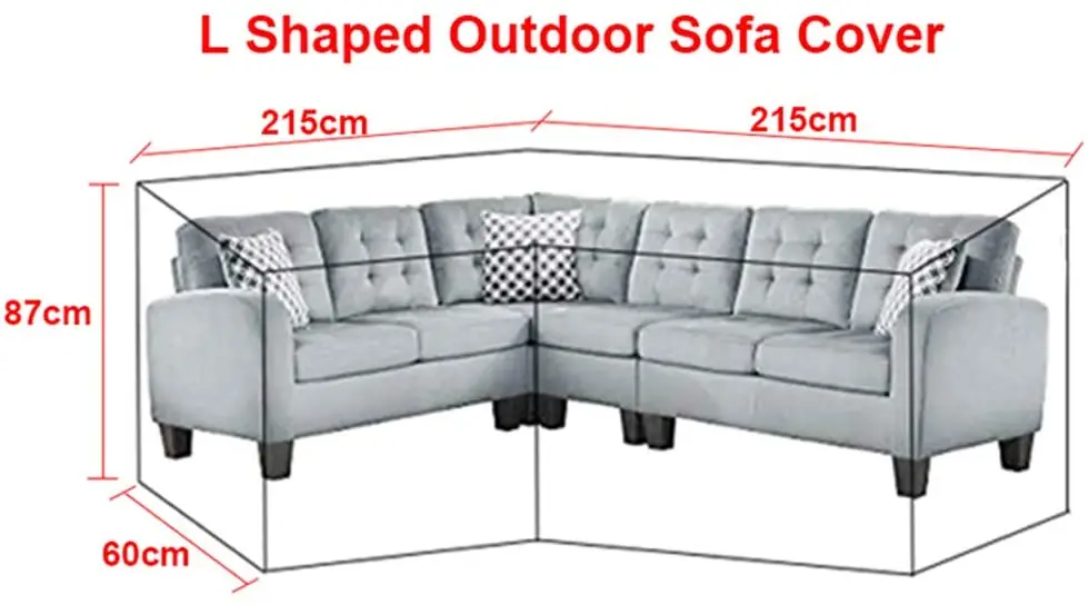 Best Garden L Shape Furniture Cover All Purpose Covers Garden Furniture Set 4