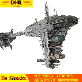 

Lepinsblocks 05083 Star 1736PCS Star Wars UCS The Nebulon-B Medical Frigate Building Blocks Bricks Set DIY Toys Compatible 81070