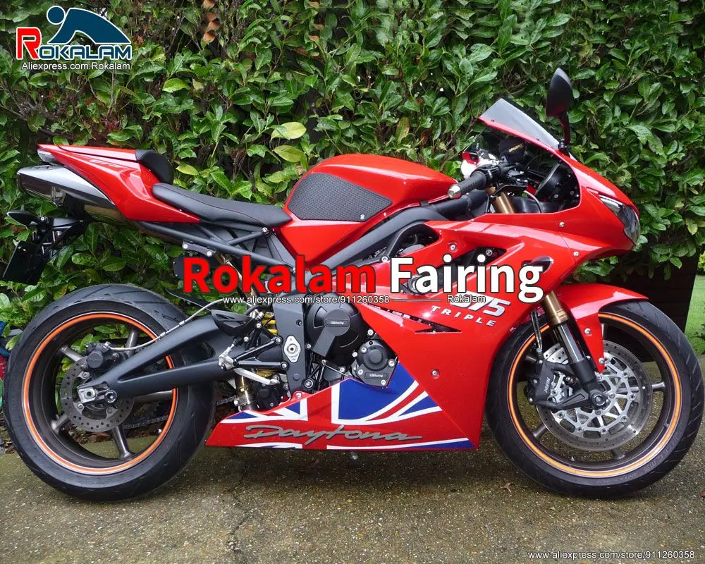 

Fairings For Triumph Daytona 675 2009 2010 2011 2012 Red Blue Sportbike Aftermarket Body Kit (Injection Molding)