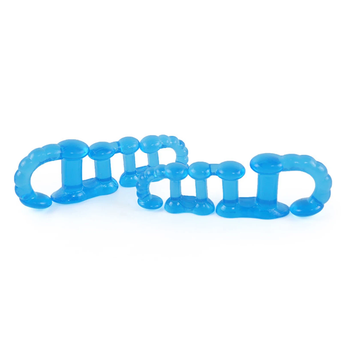 1 пара Hallux корректор для косточки на ноге накладные пальцы разветвитель разделитель пальцев стопы гелевый спейсер Bunion корректор регулируемые, для ногтей Педикюр инструмент