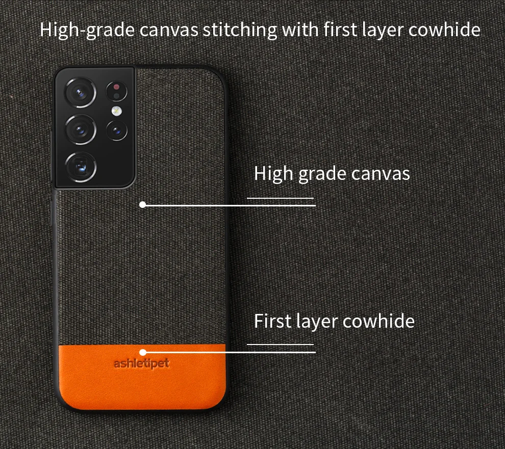 قاب لاکچری کانواس گوشی سامسونگ LANGSIDI 24 H3519ff589bb94e608f96cfd4b89969d7j