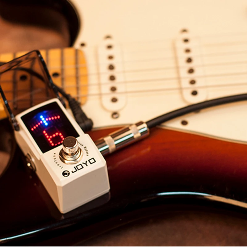 Мини тюнер JOYO JF 326 IRONMAN гитарный Педальный Stompbox Высокочувствительный