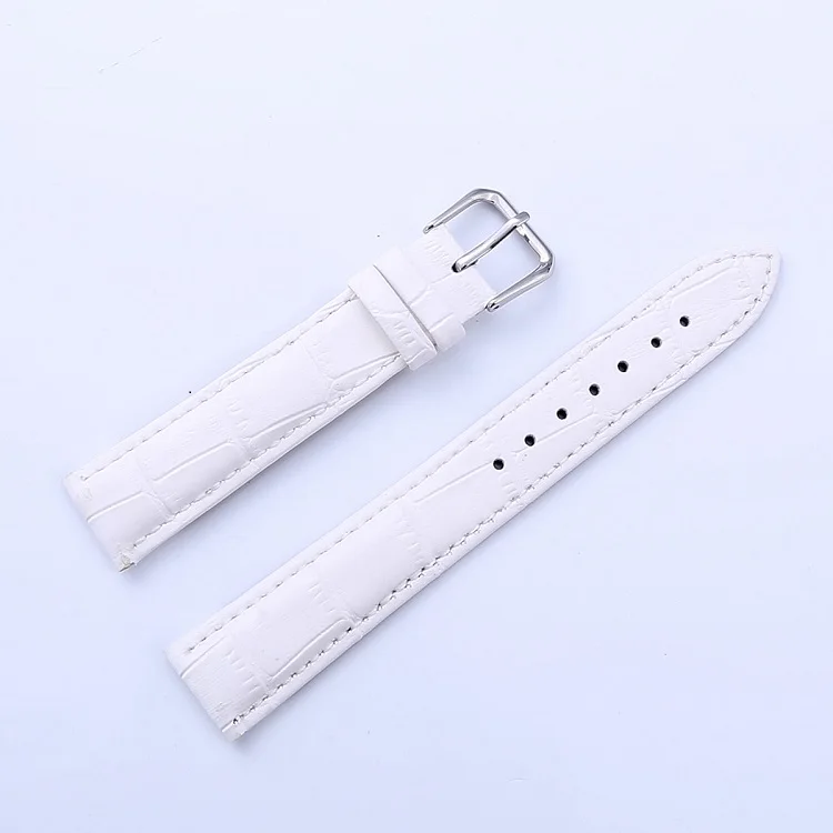 Часы для мужчин и женщин ремешок цвета ремешок с пряжкой для часов кожаный браслет 12мм-24 мм кожаный ремешок с коробкой инструмент поддержка прямой доставки