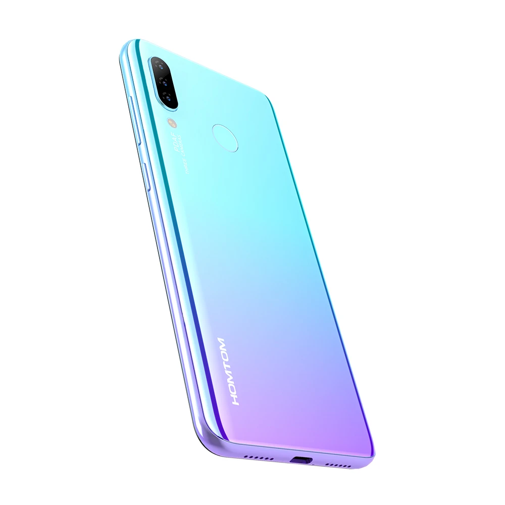 HOMTOM P30 pro 6,41 дюймов Android 9,0 мобильный телефон MT6763 Восьмиядерный 4 Гб 64 Гб задняя 13 МП Тройная камера смартфон