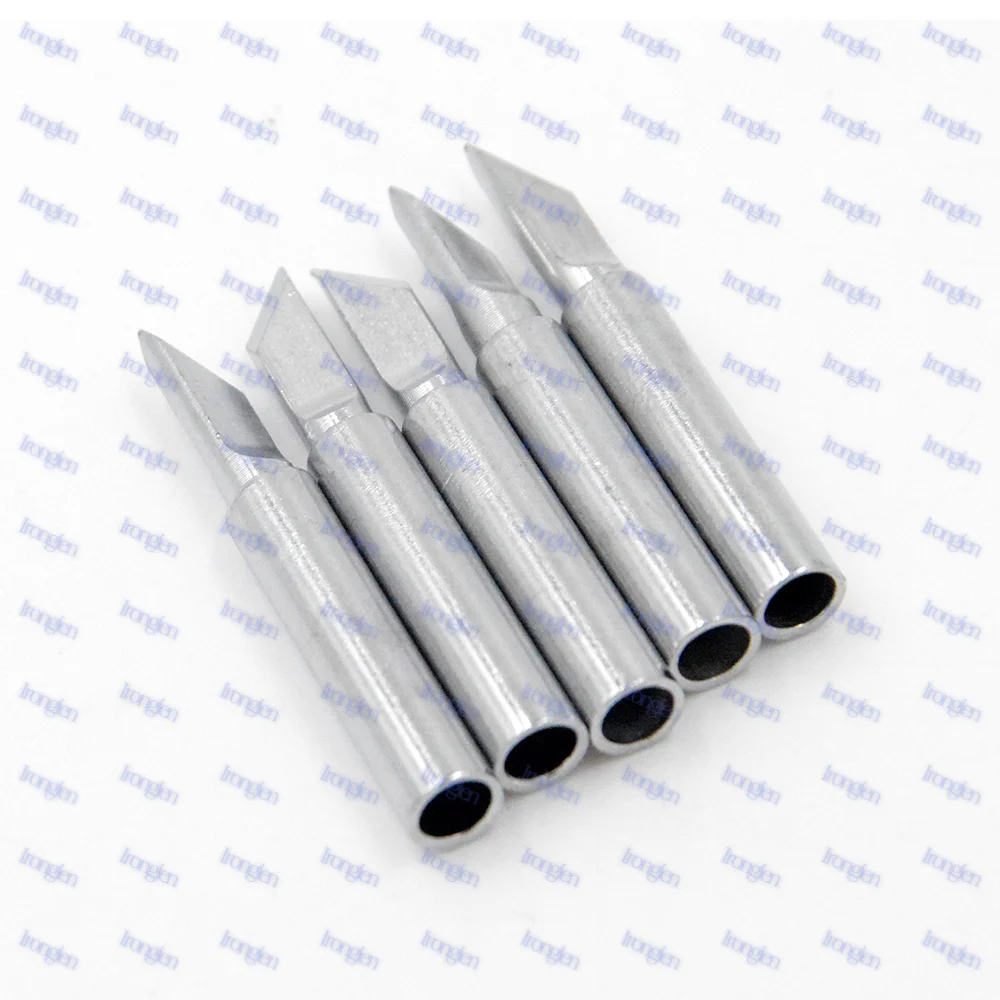 5pcs Soldering Iron Tips Pure Copper 900M  Soldering Iron Tips Solder Tip Tool Replacement for 936 Rework Station Wielding Tip best soldering station